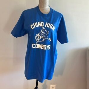 Chino High Cowboys Vintage t-shirt.  Large excellent condition.  Single stitch.